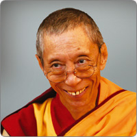 Le maître de méditation bouddhiste Guéshé Kelsang Gyatso